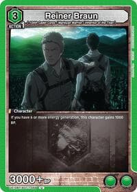 Reiner Braun (059) - UE10BT: Attack on Titan - Union Arena card