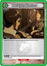 Marleyan Warriors - UE10BT: Attack on Titan - Union Arena card