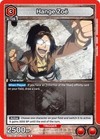 Hange Zoe (069) - UE10BT: Attack on Titan - Union Arena card