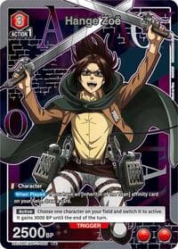 Hange Zoe (069) (R*) - UE10BT: Attack on Titan - Union Arena card