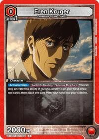 Eren Kruger - UE10BT: Attack on Titan - Union Arena card