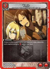 Ymir (074) - UE10BT: Attack on Titan - Union Arena card