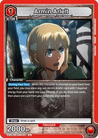 Armin Arlelt (076) - UE10BT: Attack on Titan - Union Arena card