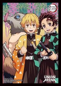 Union Arena Rare Battle AP Card Sleeves - Demon Slayer: Kimetsu no Yaiba (3-Pack) - Bandai Card Sleeves - Card Sleeves card