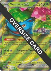 Venusaur ex - Jumbo Cards - Pokemon card