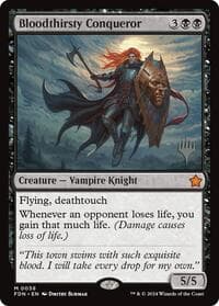 Bloodthirsty Conqueror - Promo Pack: Edge of Eternities - Magic: The Gathering card
