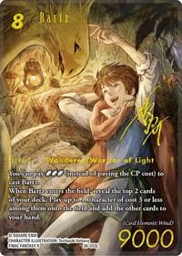 Bartz (Full Art Signature) - Gunslinger in the Abyss - Final Fantasy TCG card