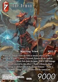 The Demon (Full Art) - Gunslinger in the Abyss - Final Fantasy TCG card
