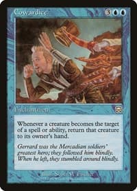 Cowardice - Mercadian Masques - Magic: The Gathering card