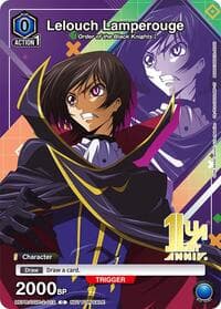 Lelouch Lamperouge (012) - Union Arena Promotion Cards - Union Arena card