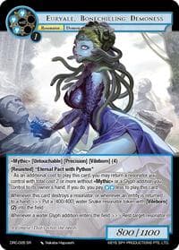Euryale, Bonechilling Demoness - Descent into the Raven's Catacombs - Force of Will card
