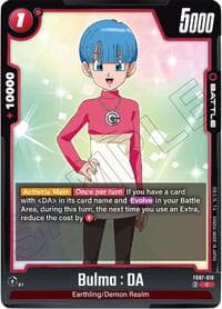 Bulma : DA - Wish For Shenron - Dragon Ball Super: Fusion World card