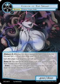Gorgon of Tar Swamp - Descent into the Raven's Catacombs - Force of Will card