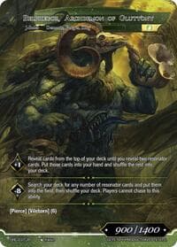 Ceaseless Hunger, Belphegor // Belphegor, Archdemon of Gluttony - Descent into the Raven's Catacombs - Force of Will card