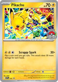 Pikachu - 225 (World Championship 2025) - SV: Scarlet & Violet Promo Cards - Pokemon card