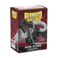 Dragon Shield Non-Glare Matte Blood Red Sleeves (100-Pack) - Dragon Shield Card Sleeves - Card Sleeves card