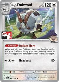 Hop's Dubwool - Prize Pack Series Cards - Pokemon card