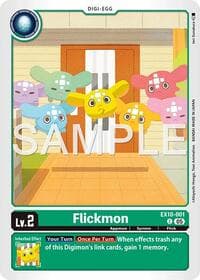 Flickmon - Sinister Order - Digimon Card Game card