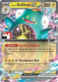 Iono's Bellibolt ex - Prize Pack Series Cards - Pokemon card