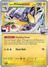 Iono's Kilowattrel - Prize Pack Series Cards - Pokemon card