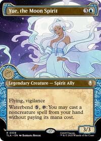 Yue, the Moon Spirit (Showcase) - Avatar: The Last Airbender - Magic: The Gathering card