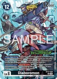 Diaboromon (Evolution Cup 2025 Vol. 2) - Secret Crisis - Digimon Card Game card