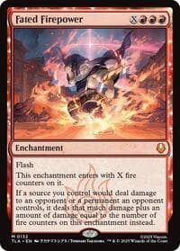 Fated Firepower - Avatar: The Last Airbender - Magic: The Gathering card