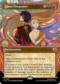 Fated Firepower (Showcase) - Avatar: The Last Airbender - Magic: The Gathering card