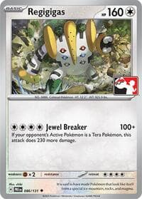 Regigigas - Prize Pack Series Cards - Pokemon card