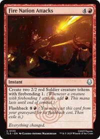 Fire Nation Attacks - Avatar: The Last Airbender - Magic: The Gathering card