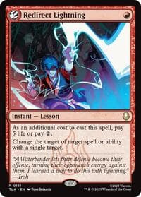 Redirect Lightning - Avatar: The Last Airbender - Magic: The Gathering card