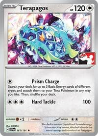 Terapagos - Prize Pack Series Cards - Pokemon card