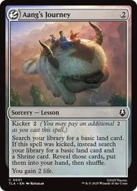 Aang's Journey - Avatar: The Last Airbender - Magic: The Gathering card