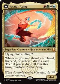 Avatar Aang - Avatar: The Last Airbender - Magic: The Gathering card