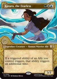 Katara, the Fearless (Showcase) - Avatar: The Last Airbender - Magic: The Gathering card