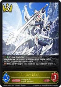 Blaster Blade - CSD03: Cardfight!! Vanguard - Shadowverse: Evolve card