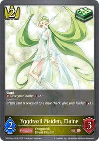 Yggdrasil Maiden, Elaine - CSD03: Cardfight!! Vanguard - Shadowverse: Evolve card
