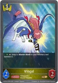 Wingal - P01EN (Foil) - CSD03: Cardfight!! Vanguard - Shadowverse: Evolve card
