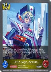 Little Sage, Marron - P05EN (Foil) - CSD03: Cardfight!! Vanguard - Shadowverse: Evolve card