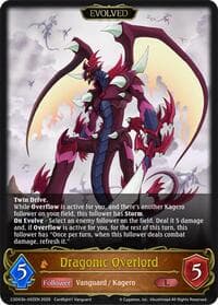 Dragonic Overlord (Evolved) - CSD03: Cardfight!! Vanguard - Shadowverse: Evolve card