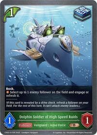 Dolphin Soldier of High Speed Raids - CP03: Cardfight!! Vanguard - Shadowverse: Evolve card
