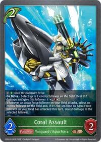 Coral Assault - CP03: Cardfight!! Vanguard - Shadowverse: Evolve card