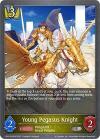 Young Pegasus Knight - CP03: Cardfight!! Vanguard - Shadowverse: Evolve card