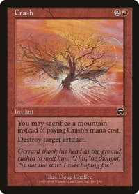 Crash - Mercadian Masques - Magic: The Gathering card