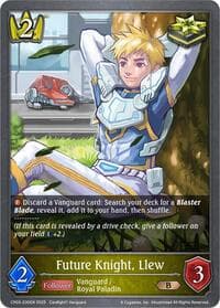 Future Knight, Llew - CP03: Cardfight!! Vanguard - Shadowverse: Evolve card