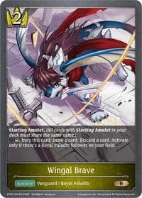 Wingal Brave - CP03: Cardfight!! Vanguard - Shadowverse: Evolve card