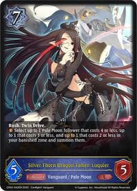 Silver Thorn Dragon Tamer, Luquier - CP03: Cardfight!! Vanguard - Shadowverse: Evolve card