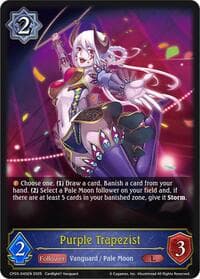 Purple Trapezist - CP03: Cardfight!! Vanguard - Shadowverse: Evolve card