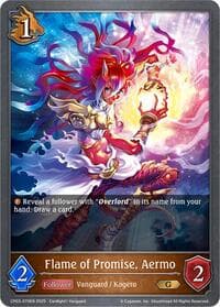 Flame of Promise, Aermo - CP03: Cardfight!! Vanguard - Shadowverse: Evolve card