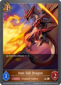 Iron Tail Dragon - CP03: Cardfight!! Vanguard - Shadowverse: Evolve card